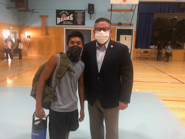 Congressman Carbajal visists Cuyama